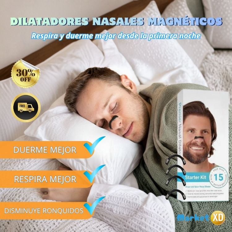 Dilatadores Nasales Magnéticos